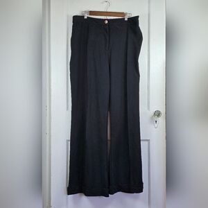 NWT D&M High Rise Wide Leg Trousers XXL